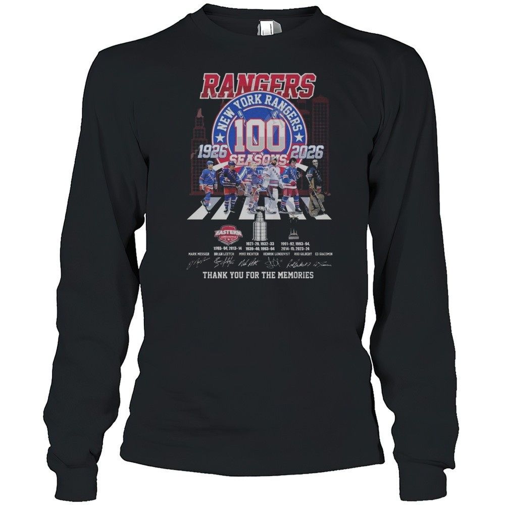 new-york-rangers-100-seasons-1926-2026-thank-you-for-the-memories-signatures-shi-s6lw2sz2 New York Rangers 100 Seasons 1926-2026 Thank You For The Memories Signatures Shirt