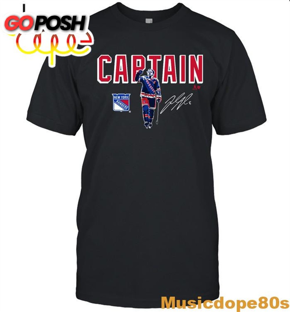 New York Rangers BreakingT Exclusive Rangers Trouba Captain T Shirt
