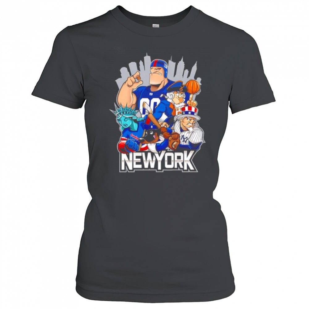 new-york-sports-mascots-shirt-c2740i7q New York sports mascots shirt