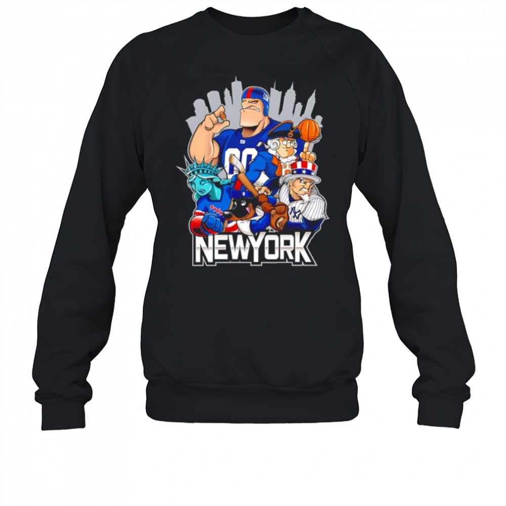 new-york-sports-mascots-shirt-c2740i7q New York sports mascots shirt
