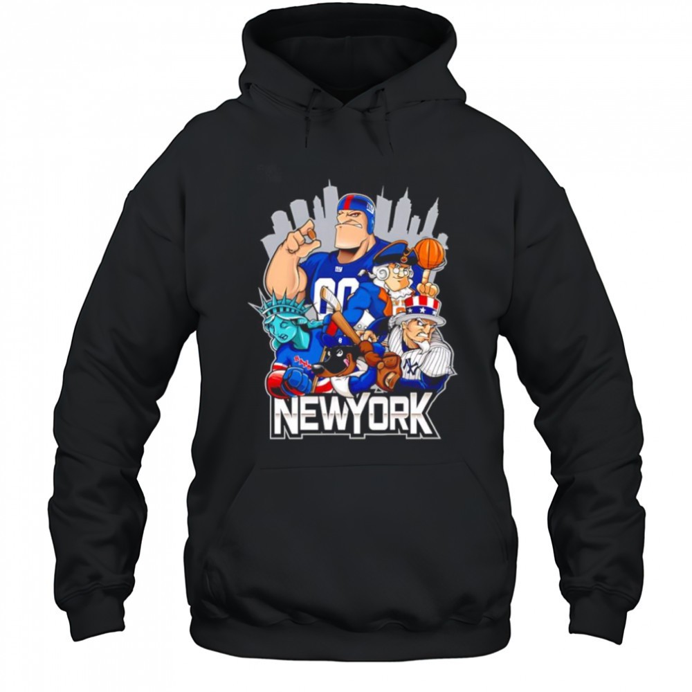New York sports mascots shirt