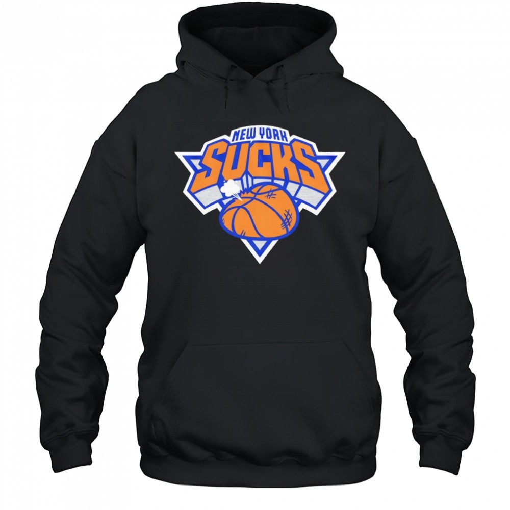 New York Sucks basketball shirt