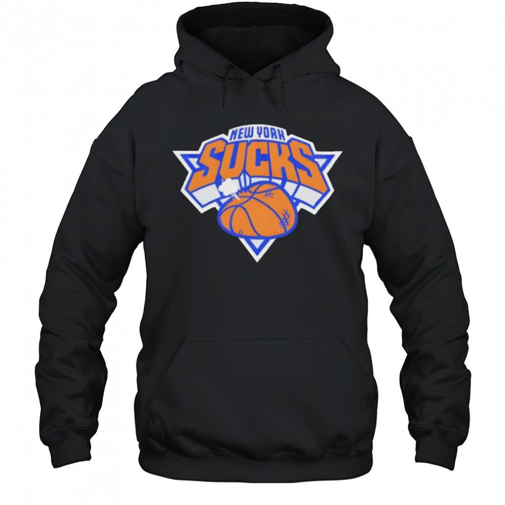 New York Sucks basketball shirt
