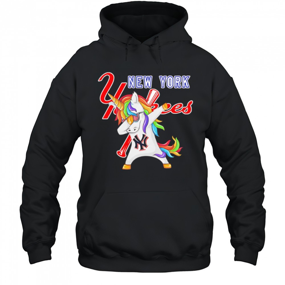 New York Yankees Baseball Unicorn Dabbing Funny shirt