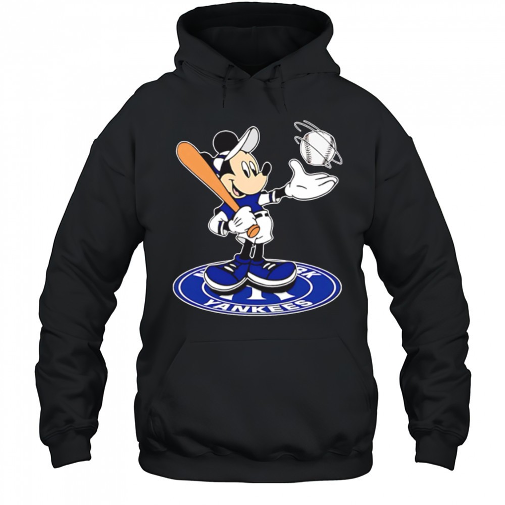New York Yankees Cheerful Mickey Disney shirt