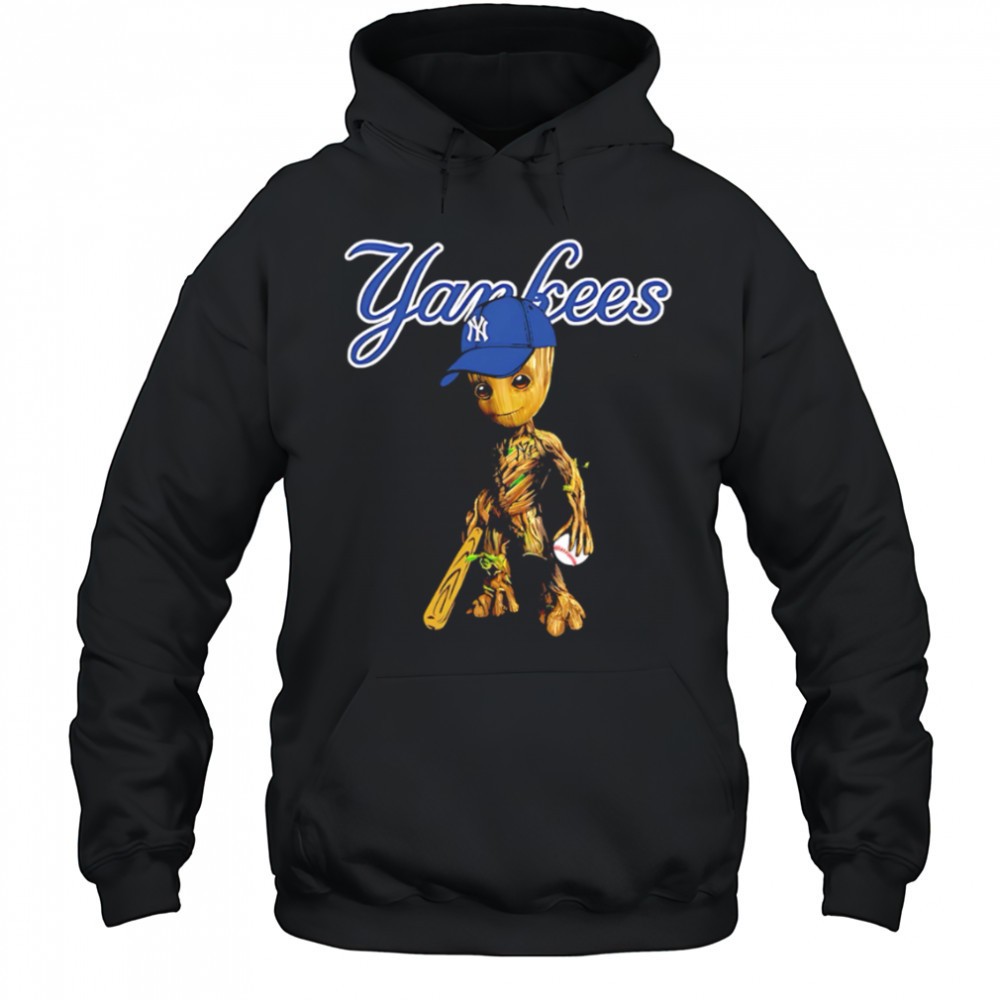 New York Yankees Groot Guardians Of The Galaxy Baseball Cap shirt