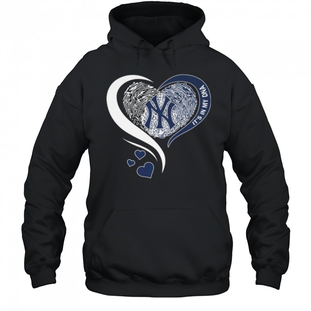 New York Yankees It In My DNA Heart 2025 Shirt