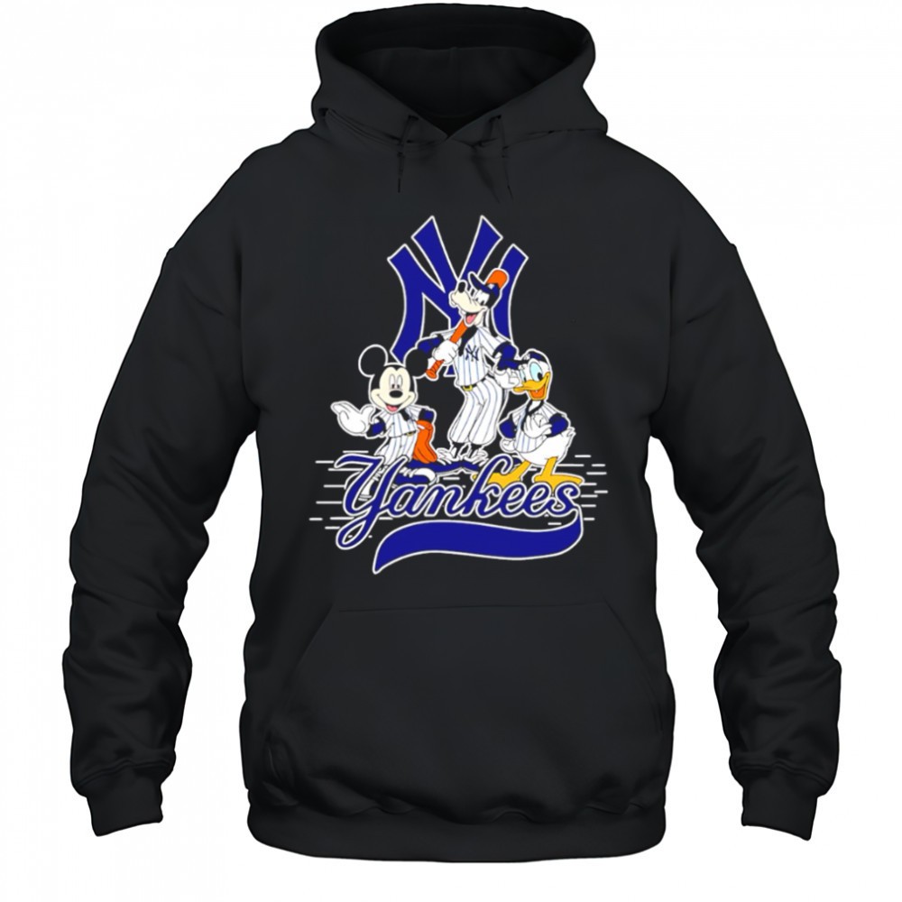 New York Yankees Mickey Mouse Donald Duck Goofy Champions shirt