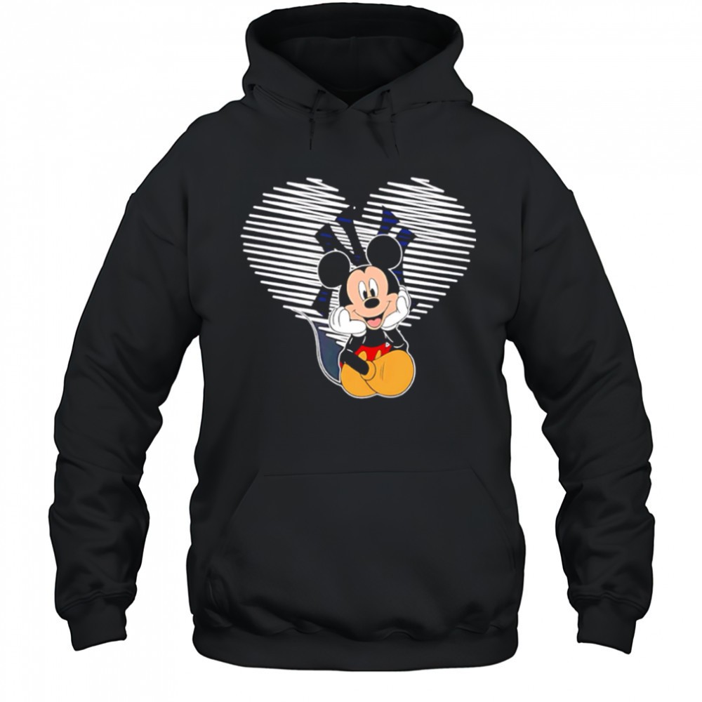 New York Yankees Mickey Mouse Love Yankees Baseball shirt