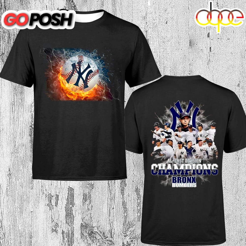 New York Yankees MLB Champions Bronx Bombers 2025 Unisex T-Shirt