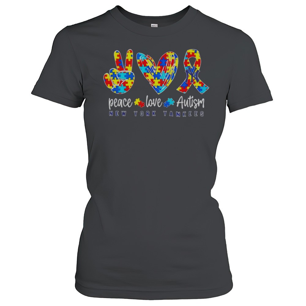 new-york-yankees-peace-love-autism-autism-awareness-shirt-cjgj60it New York Yankees Peace Love Autism Autism Awareness Shirt