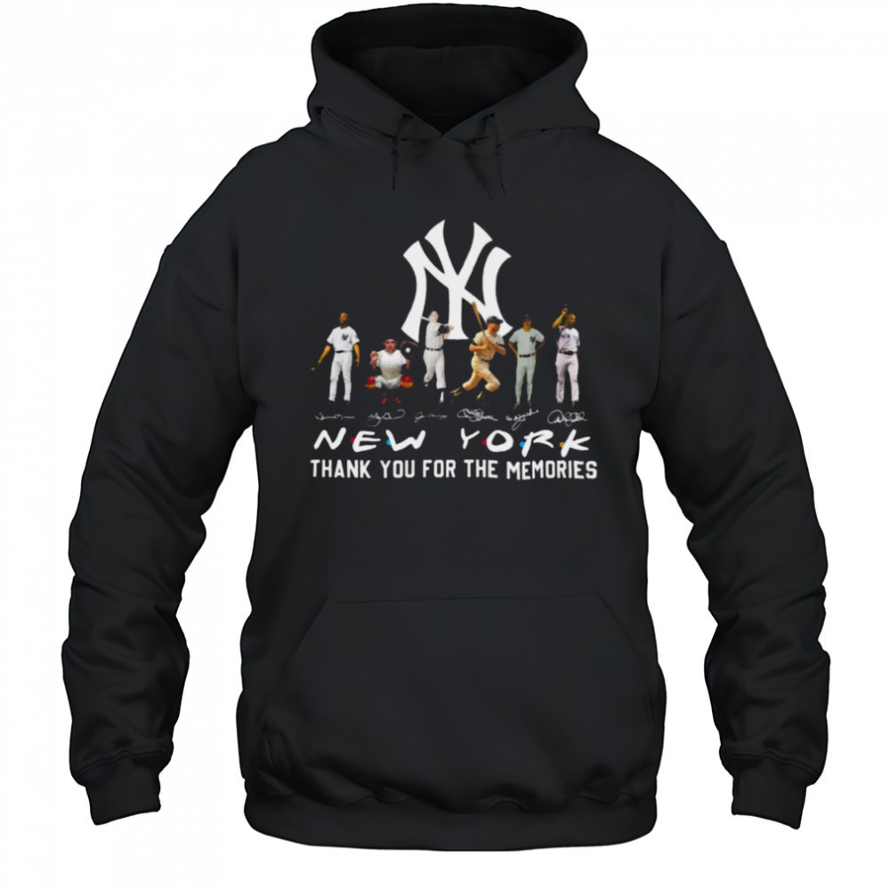 New York Yankees Signature Thank You For The Memories T Shirt