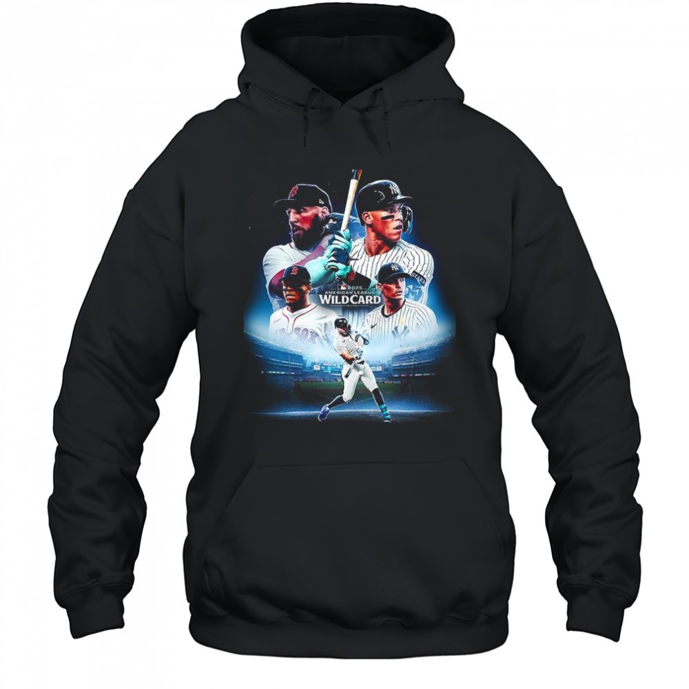 New York Yankees vs Boston Red Sox Wildcard American League 2025 shirt
