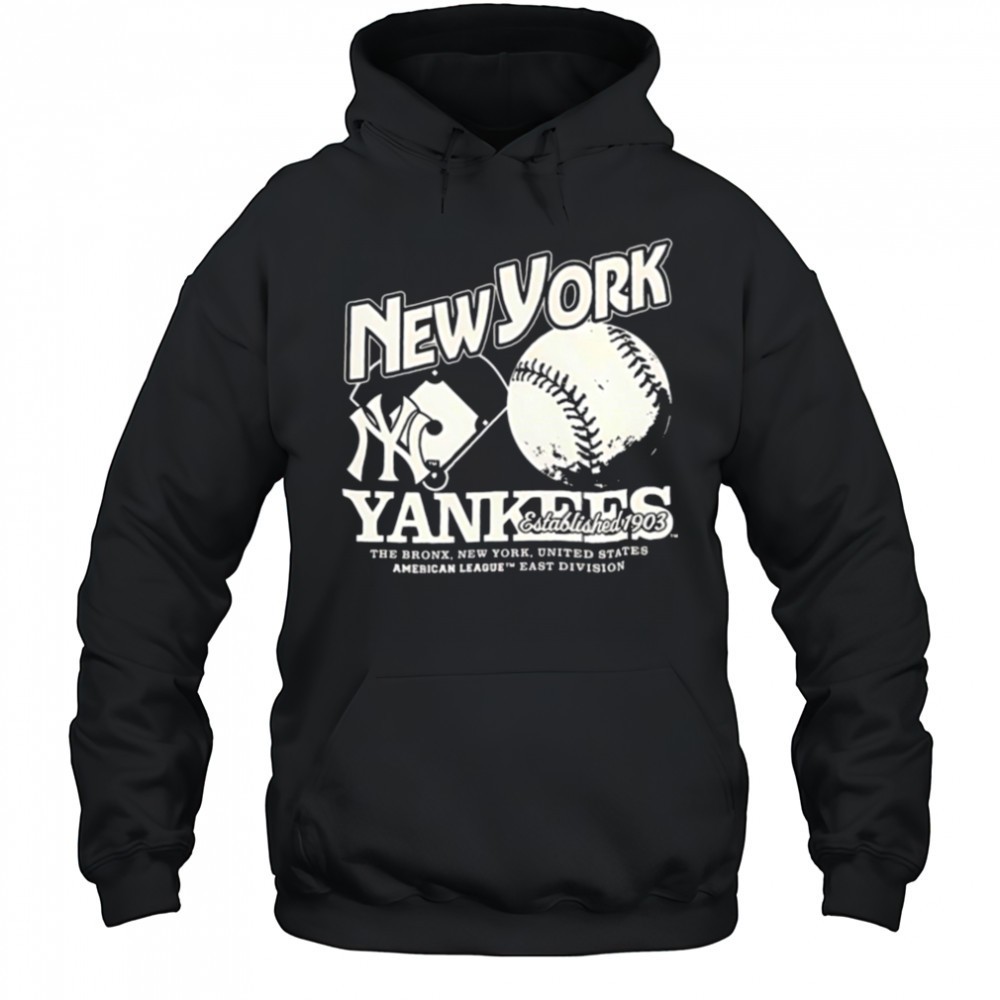 New York Yankees wordmark logo graphic shirt
