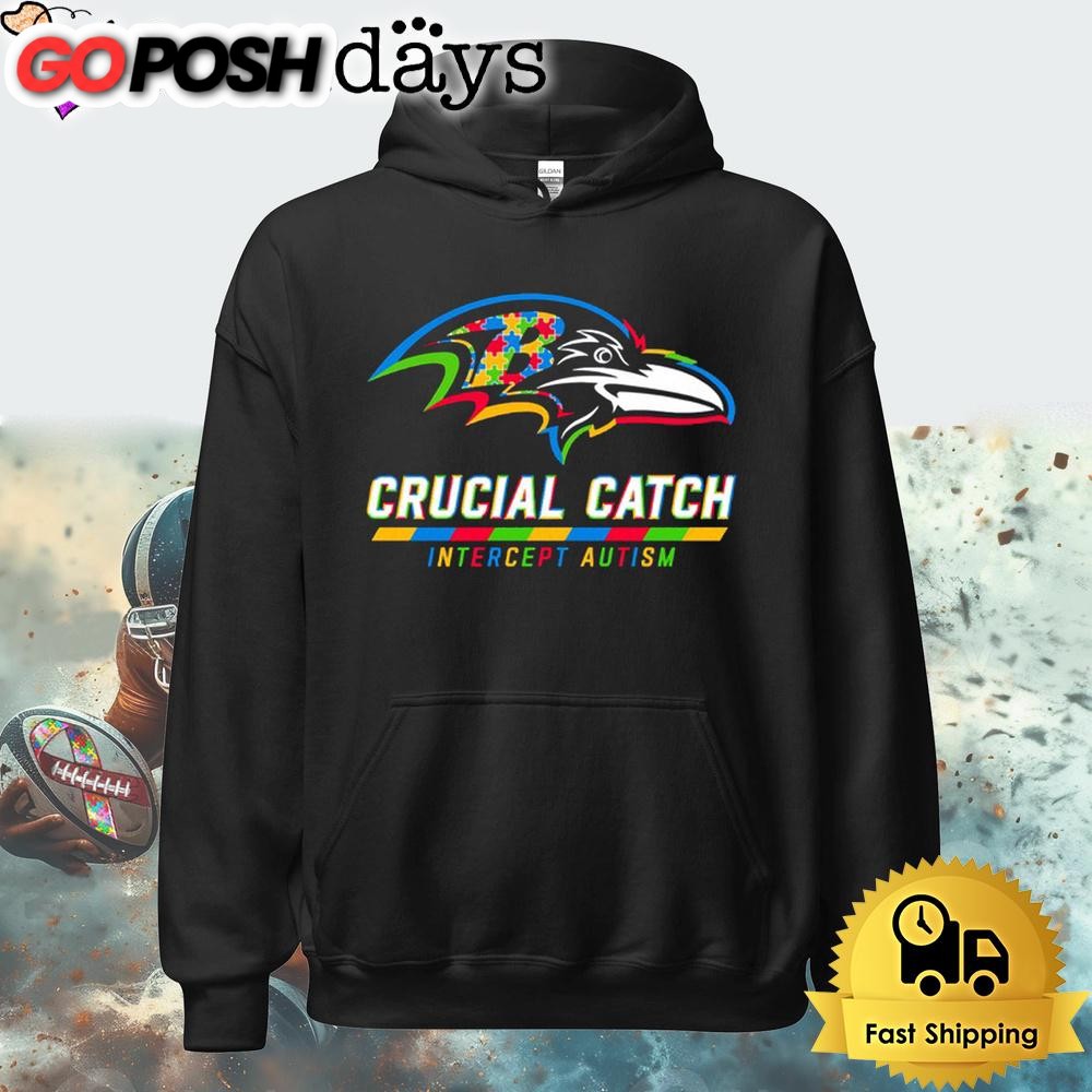 nfl-baltimore-ravens-autism-awareness-t-shirt-crucial-catch-6v4z1nuq NFL Baltimore Ravens Autism Awareness T Shirt Crucial Catch