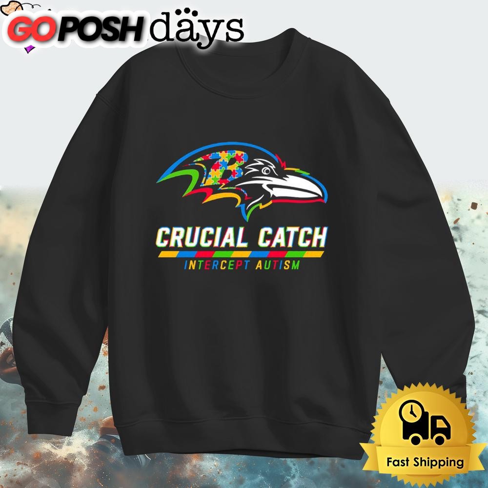 nfl-baltimore-ravens-autism-awareness-t-shirt-crucial-catch-6v4z1nuq NFL Baltimore Ravens Autism Awareness T Shirt Crucial Catch