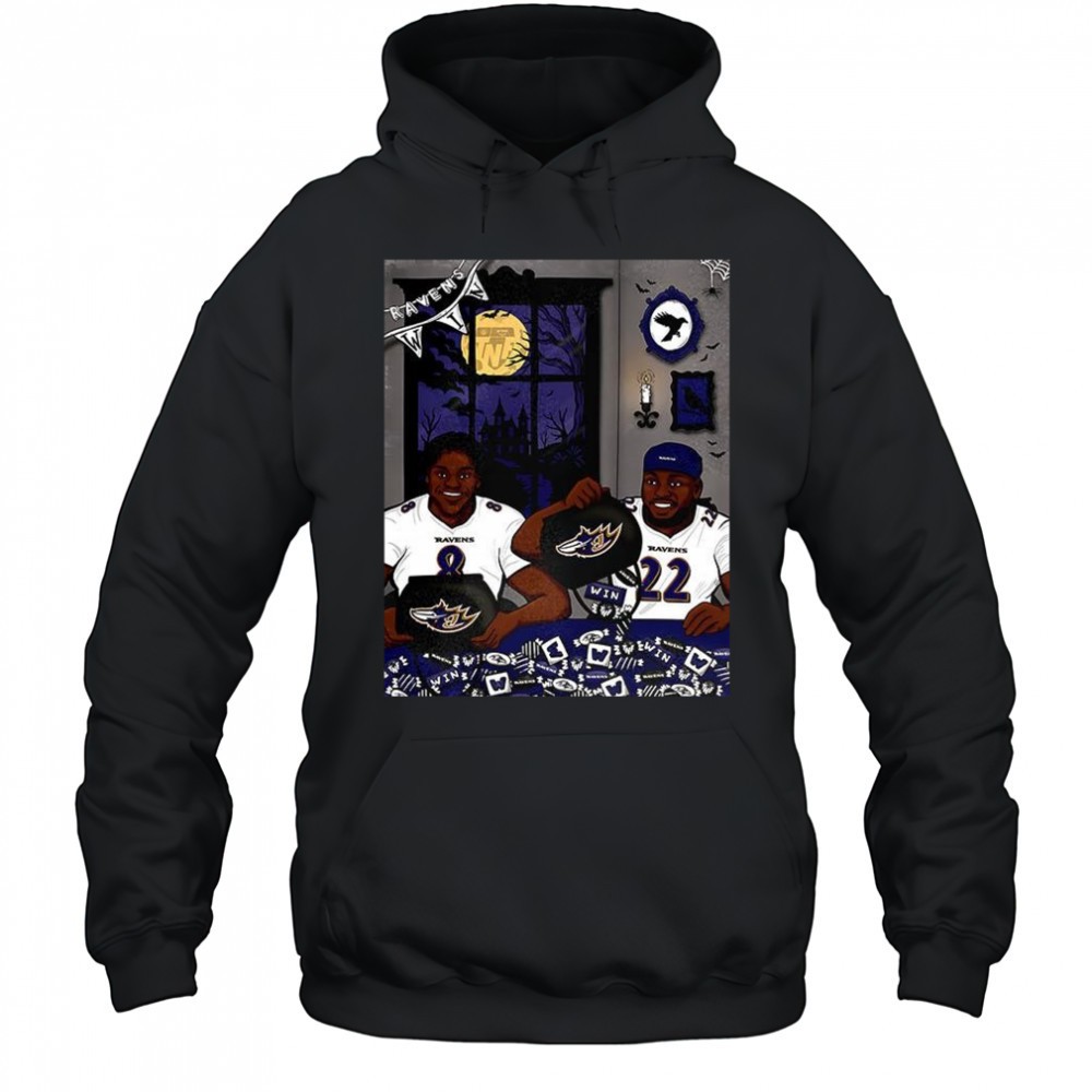 NFL Baltimore Ravens treated themselves to a win on Halloween shirt