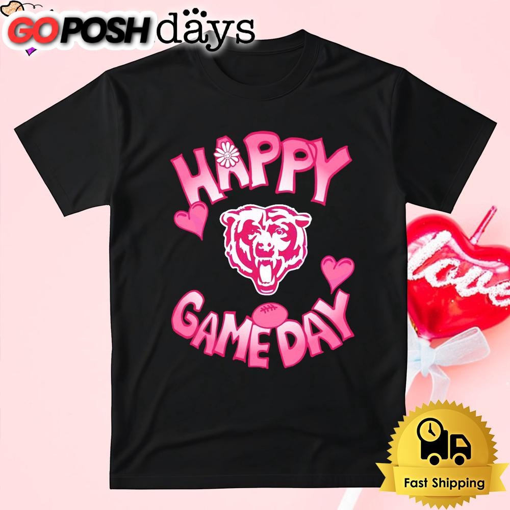 NFL Chicago Bears Happy GameDay Valentine’s Day T Shirt