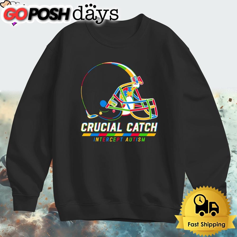 nfl-cleveland-browns-autism-awareness-t-shirt-crucial-catch-fjxe195n NFL Cleveland Browns Autism Awareness T Shirt Crucial Catch