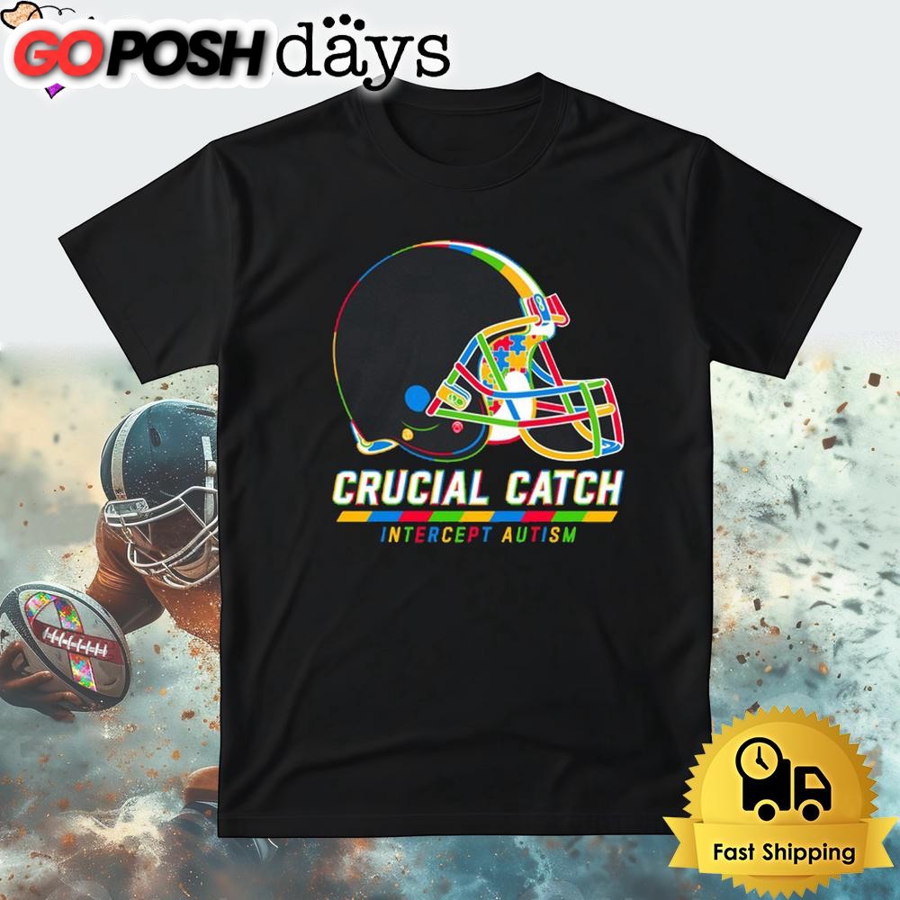 NFL Cleveland Browns Autism Awareness T Shirt Crucial Catch