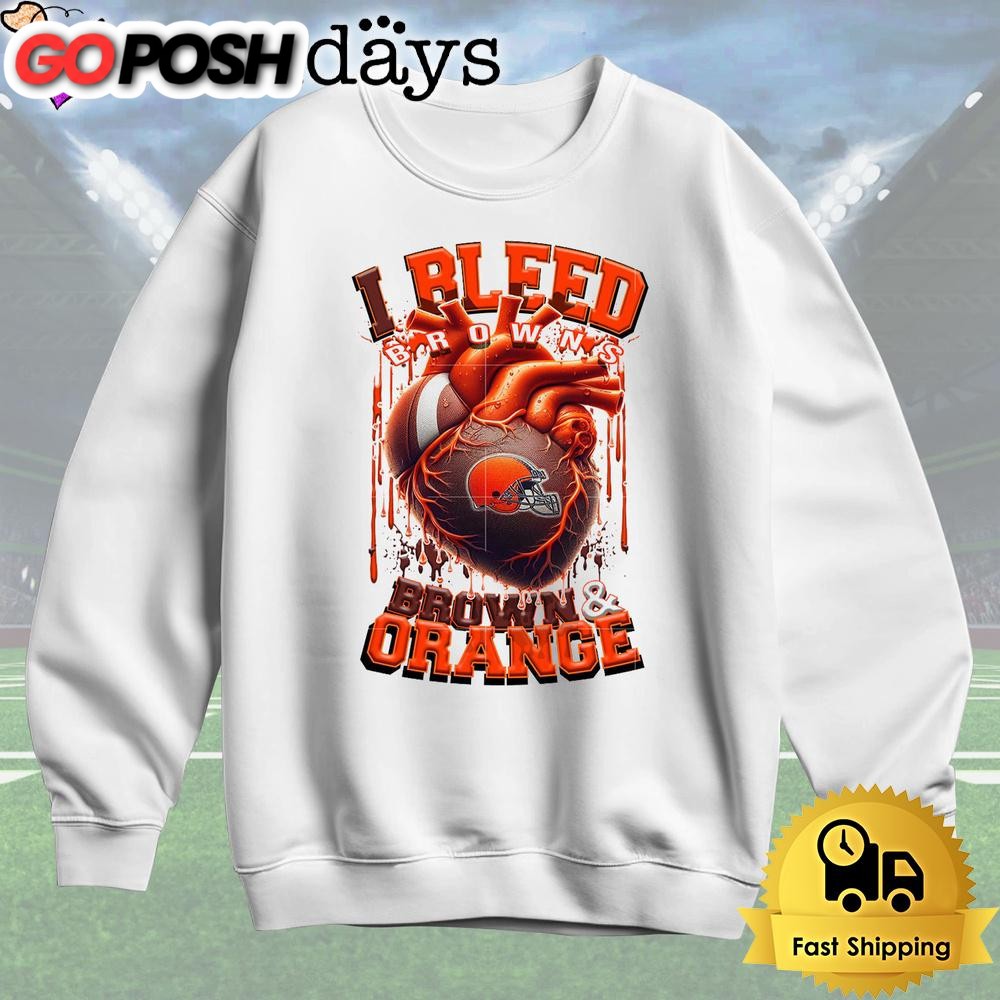 nfl-cleveland-browns-i-bleed-brown-orange-t-shirt-aidtbg87 NFL Cleveland Browns I bleed Brown Orange T Shirt