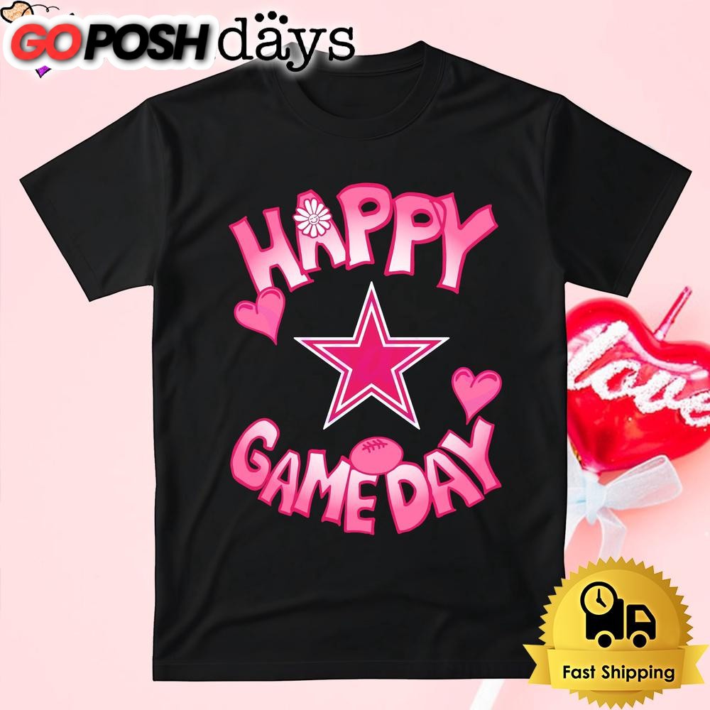 NFL Dallas Cowboys Happy GameDay Valentine’s Day T Shirt