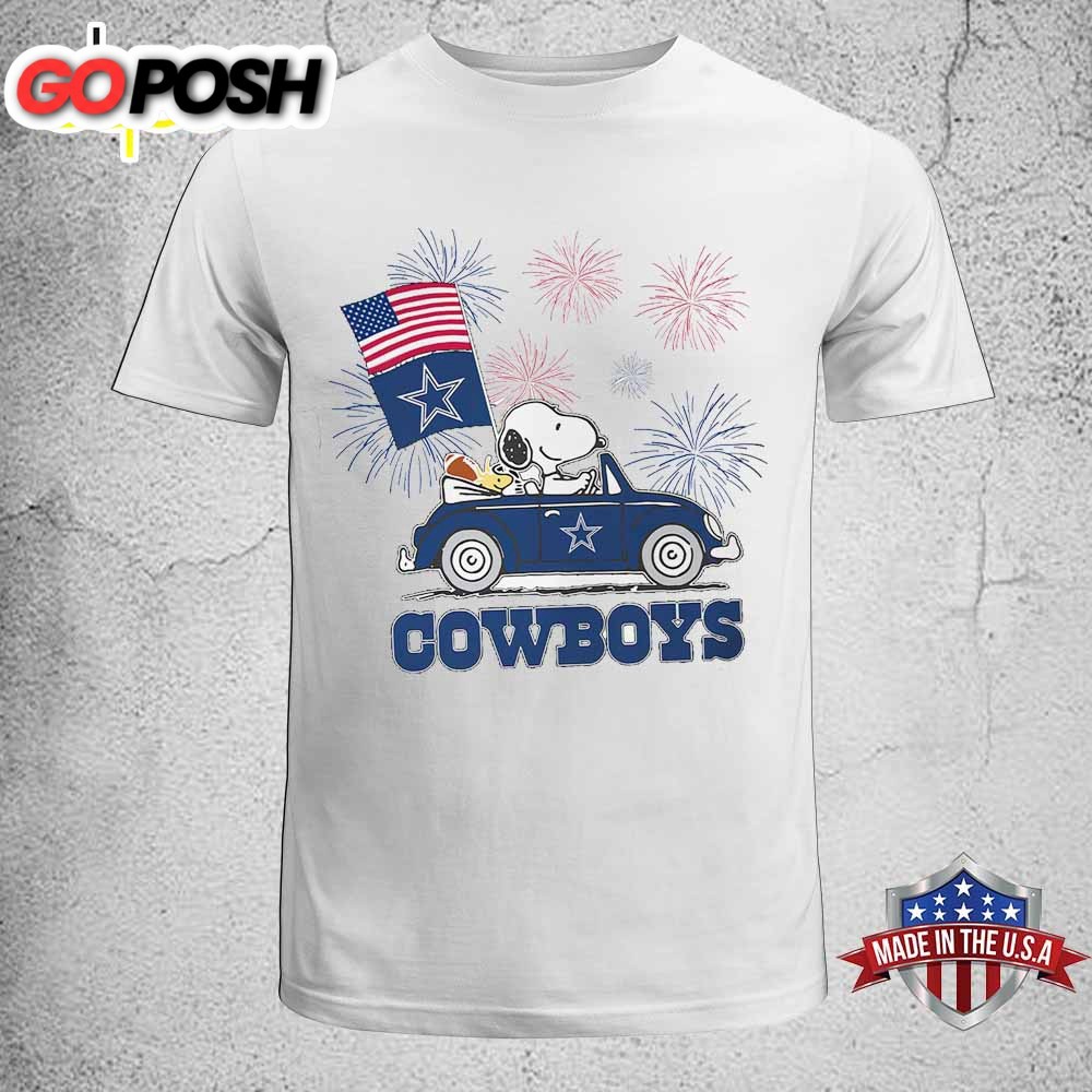 NFL Dallas Cowboys Independence Day Proud of 4 July Unisex T-Shirt