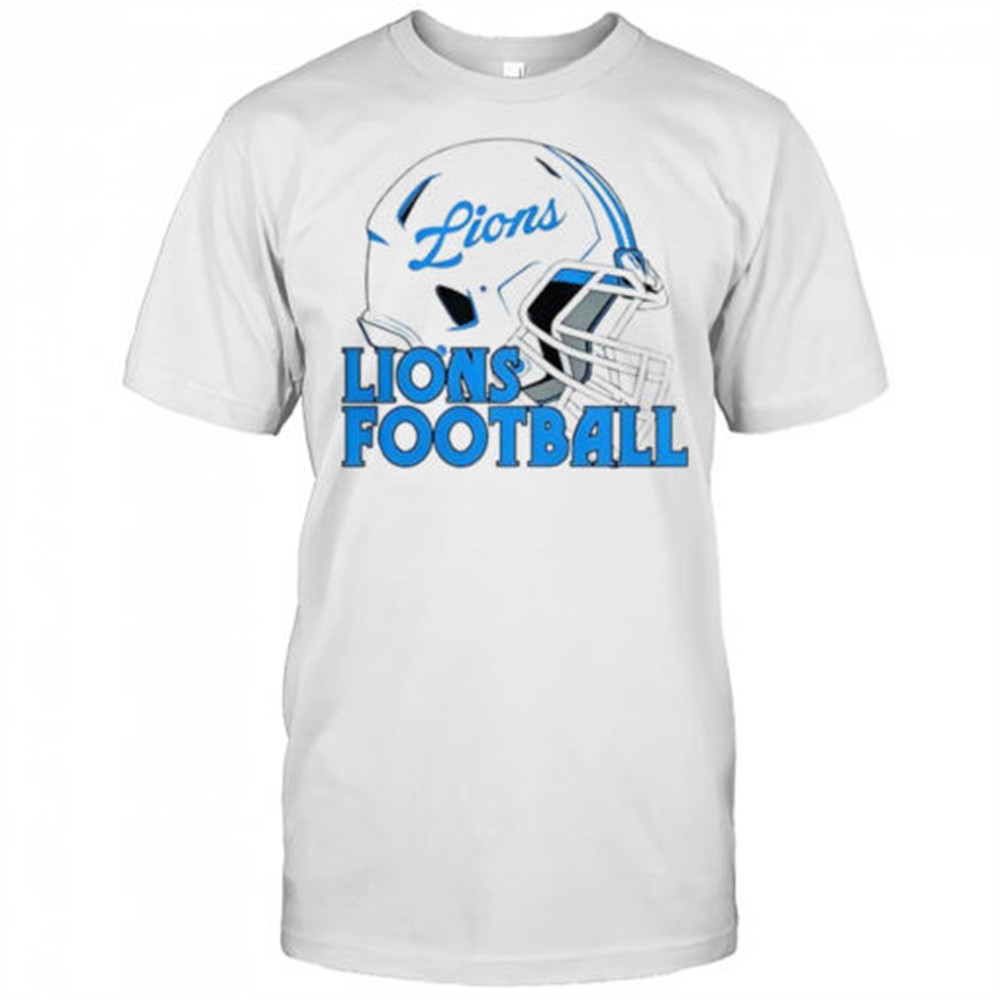 nfl-detroit-lions-football-helmet-t-shirt-elsug4gv NFL Detroit Lions Football Helmet T-Shirt