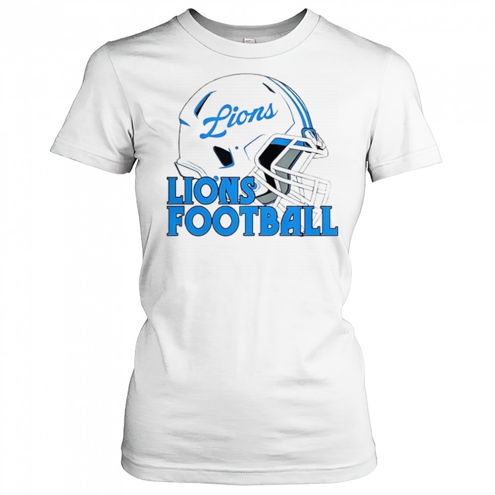 nfl-detroit-lions-football-helmet-t-shirt-elsug4gv NFL Detroit Lions Football Helmet T-Shirt