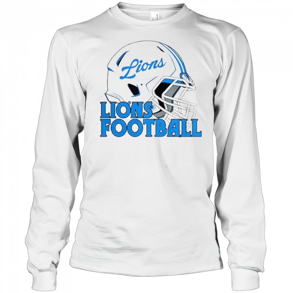 nfl-detroit-lions-football-helmet-t-shirt-elsug4gv NFL Detroit Lions Football Helmet T-Shirt