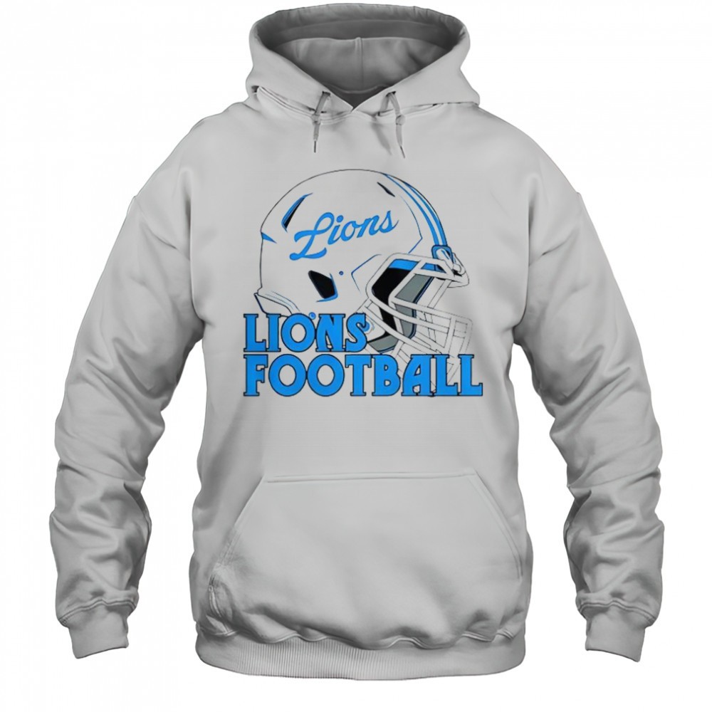 NFL Detroit Lions Football Helmet T-Shirt