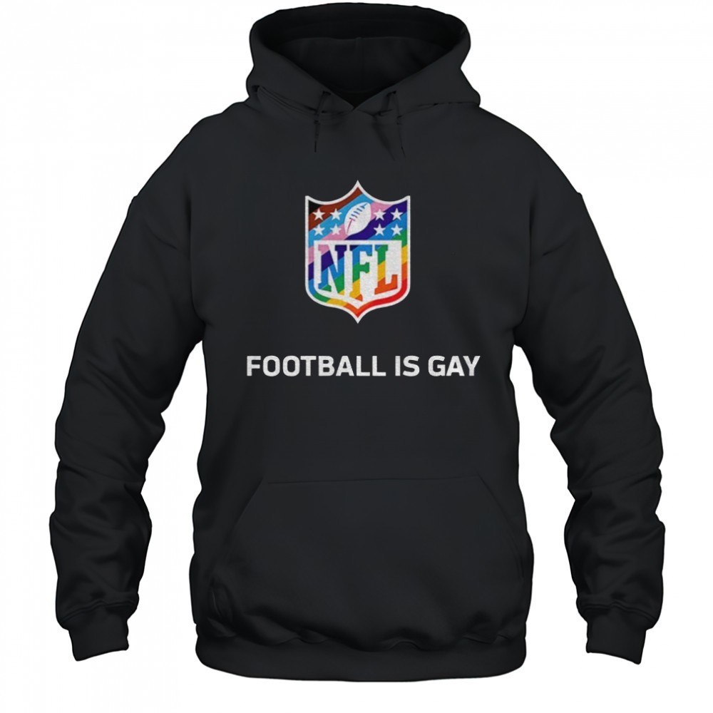 NFL Football is Gay Pride Month LGBT logo shirt