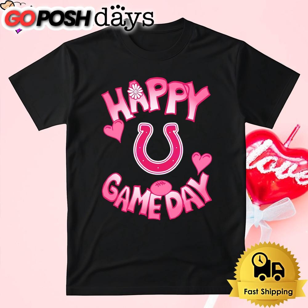 NFL Indianapolis Colts Happy GameDay Valentine’s Day T Shirt