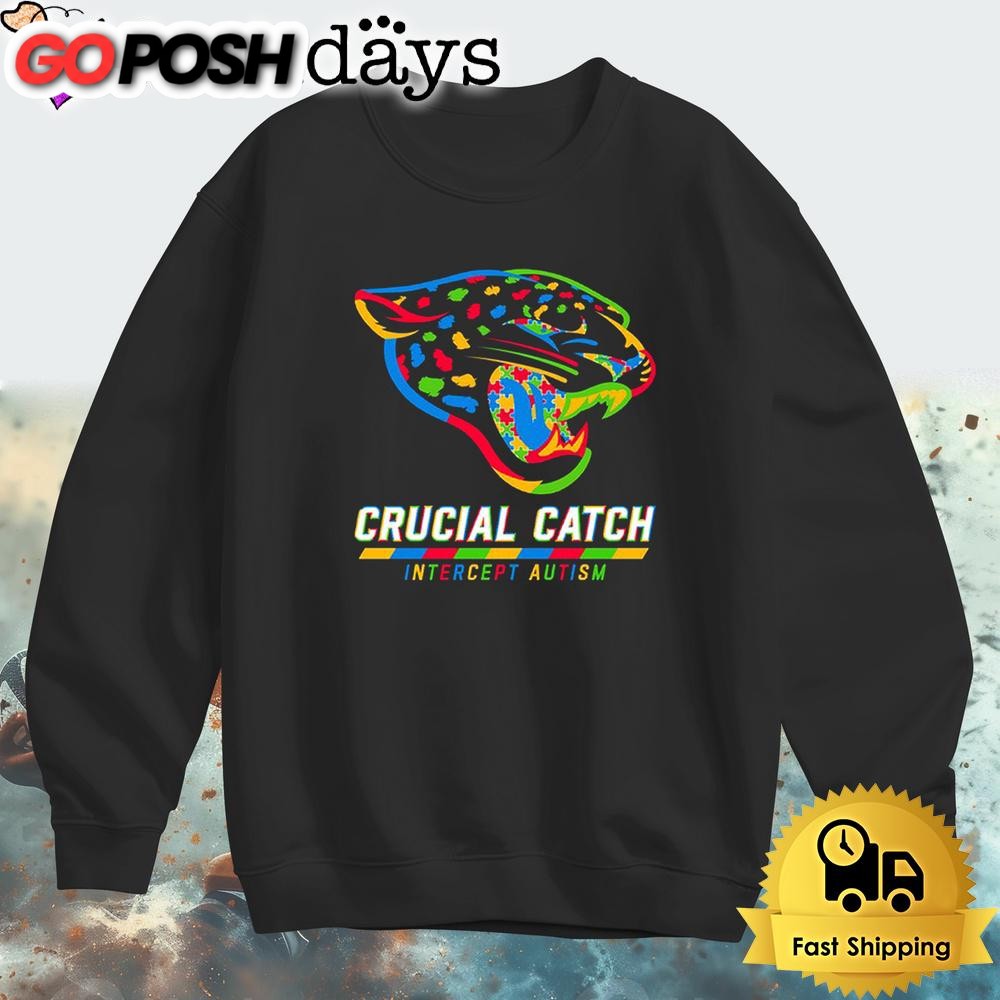 nfl-jacksonville-jaguars-autism-awareness-t-shirt-crucial-catch-mxgudyj3 NFL Jacksonville Jaguars Autism Awareness T Shirt Crucial Catch