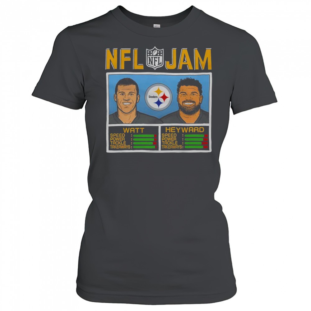 nfl-jam-steelers-watt-and-heyward-t-shirt-4u3xlckt NFL Jam Steelers Watt And Heyward T-Shirt