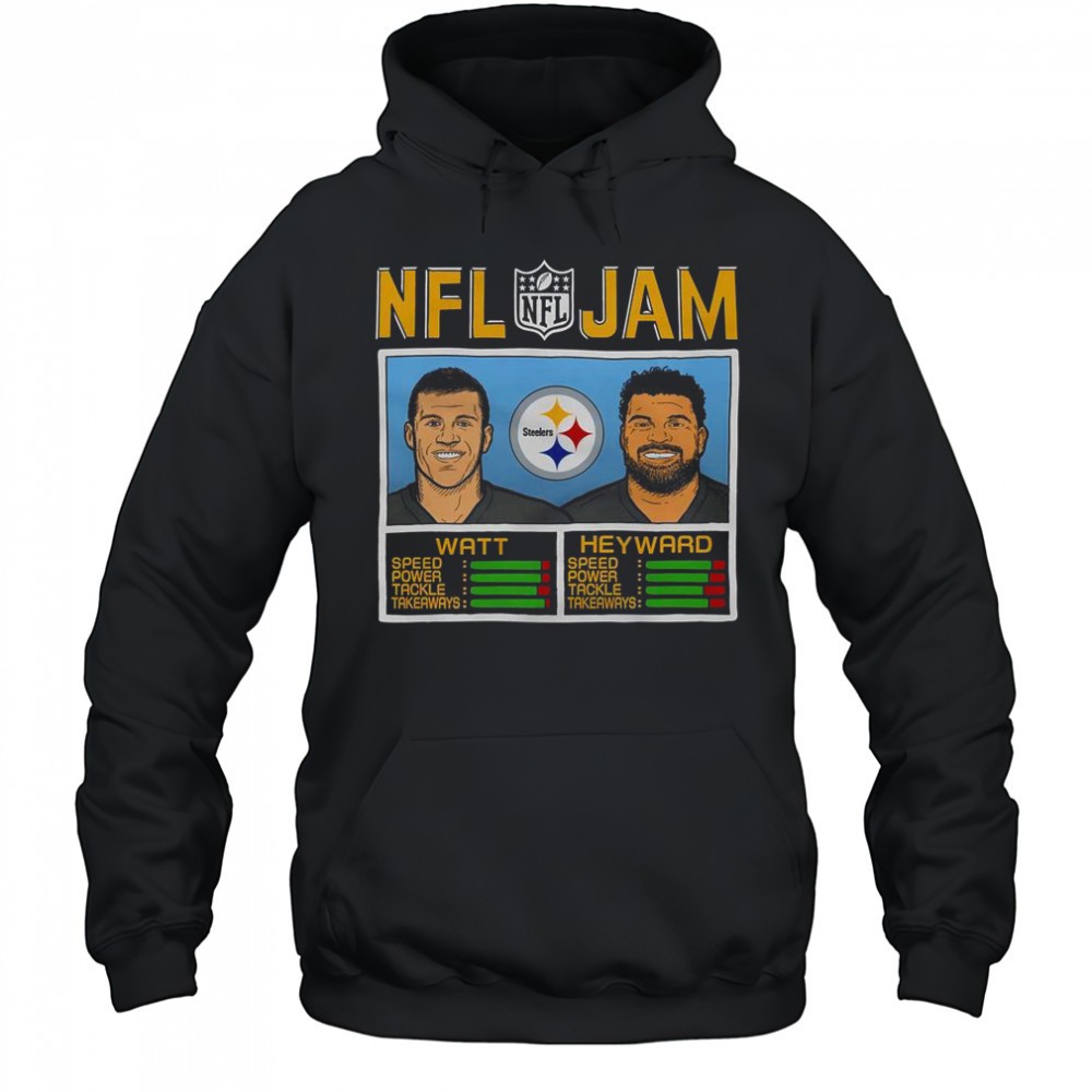 NFL Jam Steelers Watt And Heyward T-Shirt
