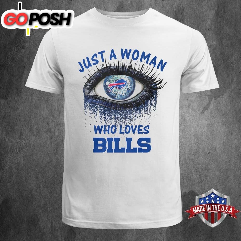 NFL Just A Woman Who Loves Buffalo Bills Unisex T-shirt