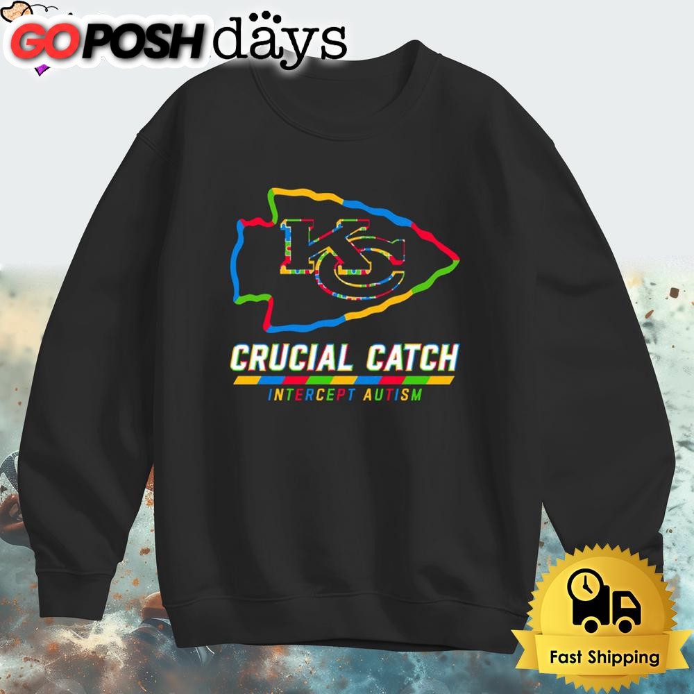 nfl-kansas-city-chiefs-autism-awareness-t-shirt-crucial-catch-tv2mzww2 NFL Kansas City Chiefs Autism Awareness T Shirt Crucial Catch