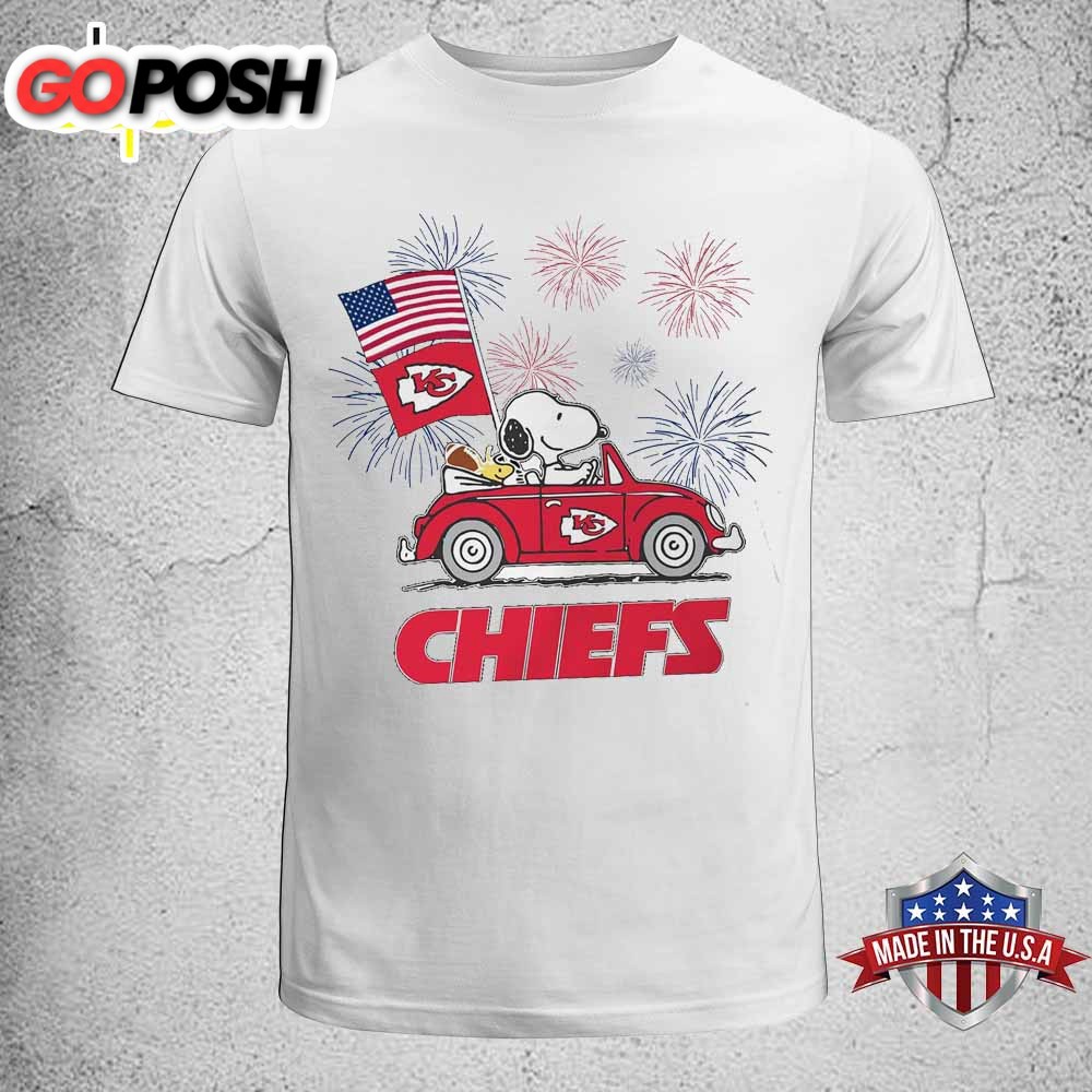NFL Kansas City Chiefs Independence Day Proud of 4 July Unisex T-Shirt