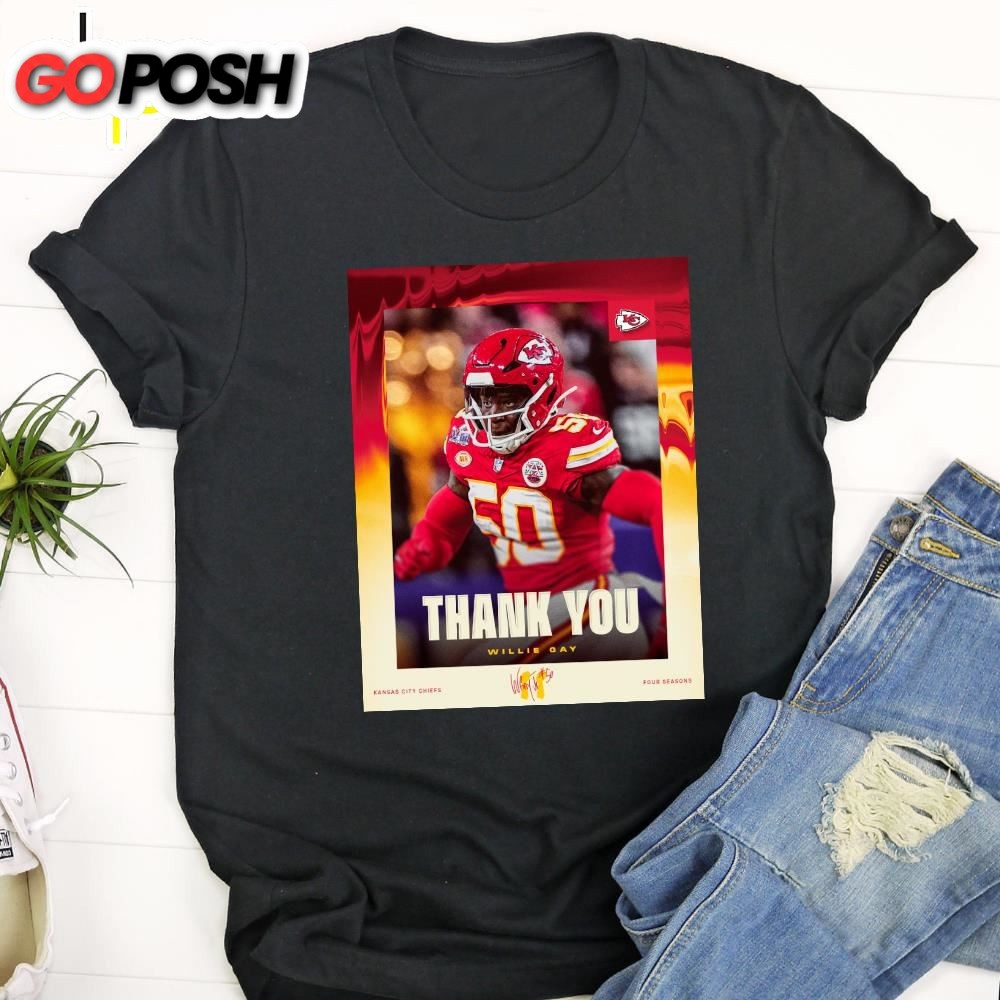 NFL Kansas City Chiefs Thank You For Everything T-shirt