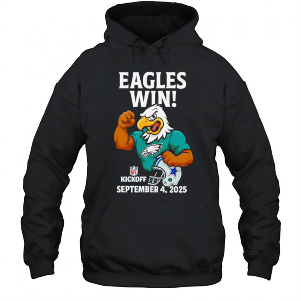 Nfl Kickoff 2025 Eagles Vs Cowboys Eagles Win How Bout Them Cowboys shirt