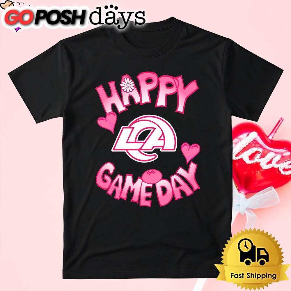 NFL Los Angeles Rams Happy GameDay Valentine’s Day T Shirt