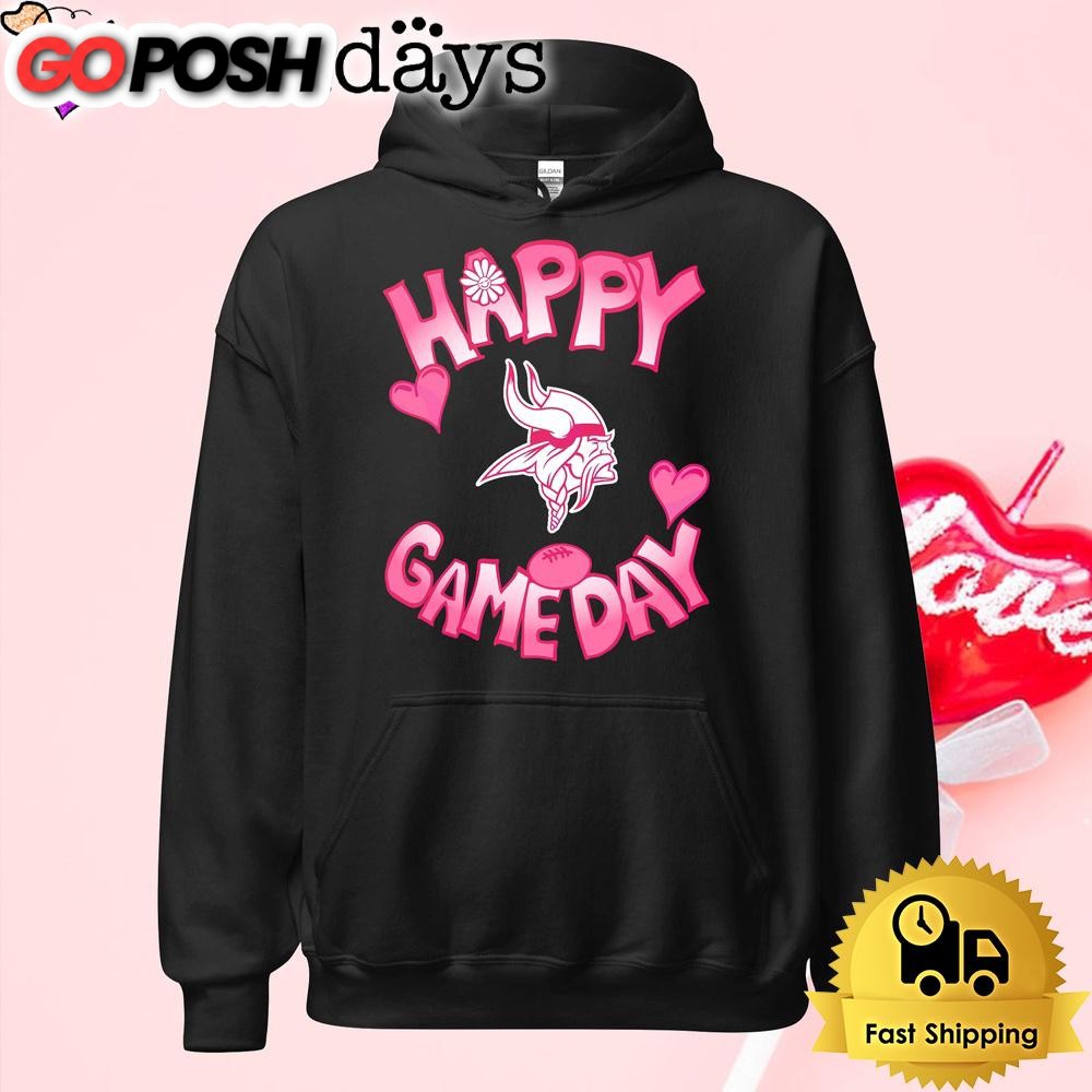 nfl-minnesota-vikings-happy-gameday-valentines-day-t-shirt-jkci46ds NFL Minnesota Vikings Happy GameDay Valentine’s Day T Shirt