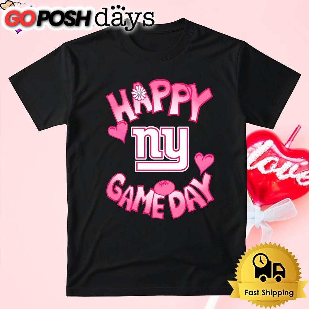 NFL New York Giants Happy GameDay Valentine’s Day T Shirt
