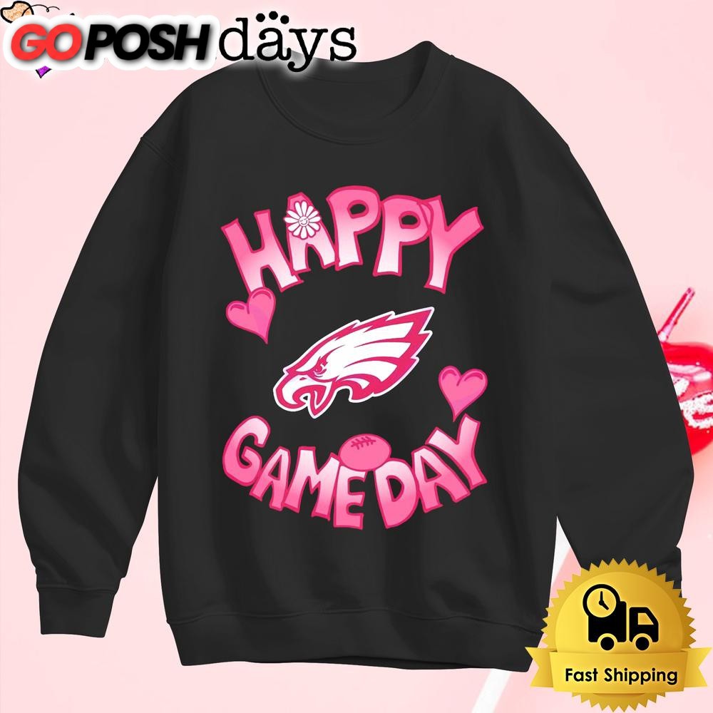 nfl-philadelphia-eagles-happy-gameday-valentines-day-t-shirt-djwp0t75 NFL Philadelphia Eagles Happy GameDay Valentine’s Day T Shirt