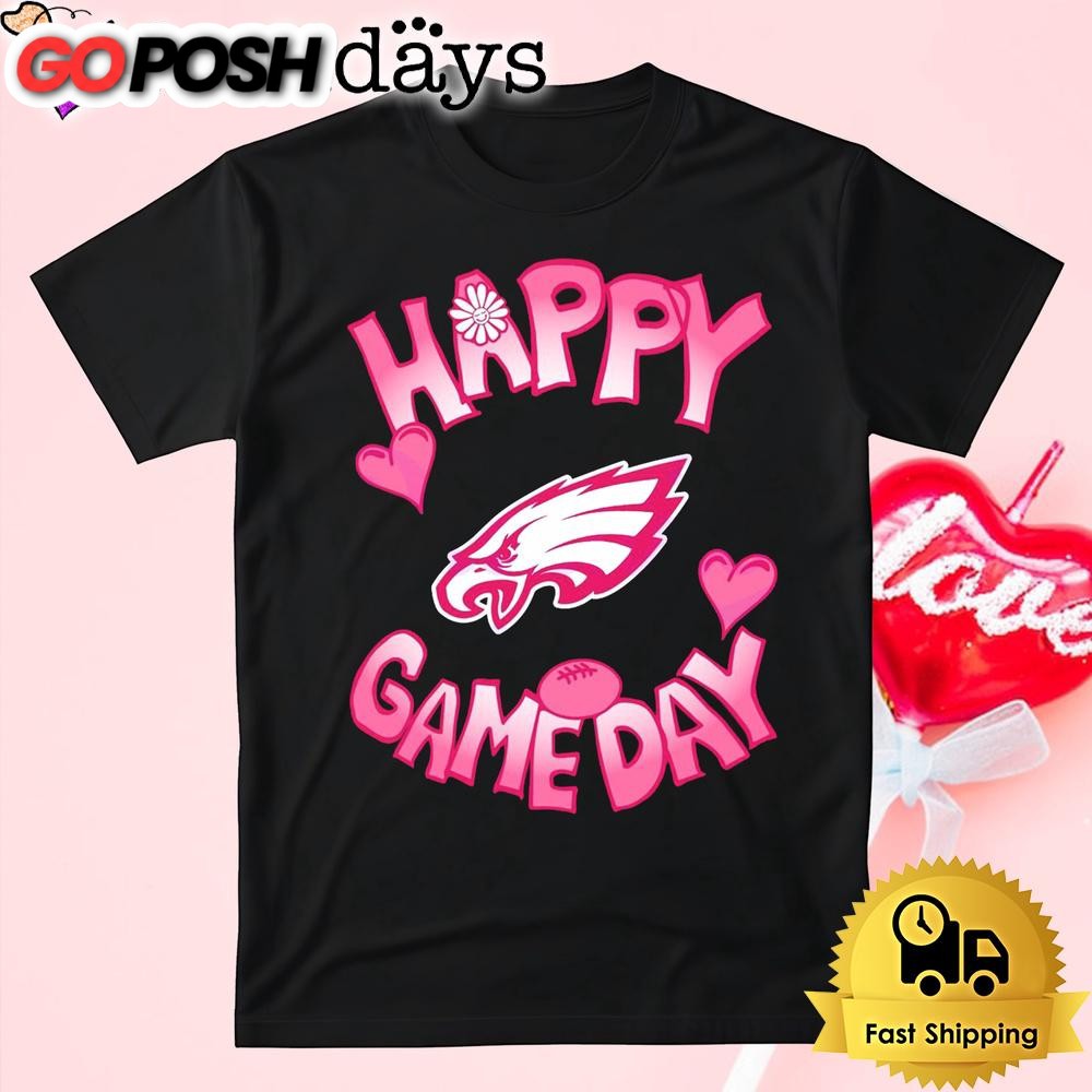 NFL Philadelphia Eagles Happy GameDay Valentine’s Day T Shirt