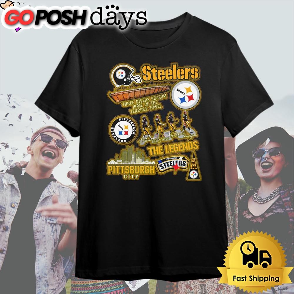 NFL Pittsburgh Steelers City The Legends T Shirt