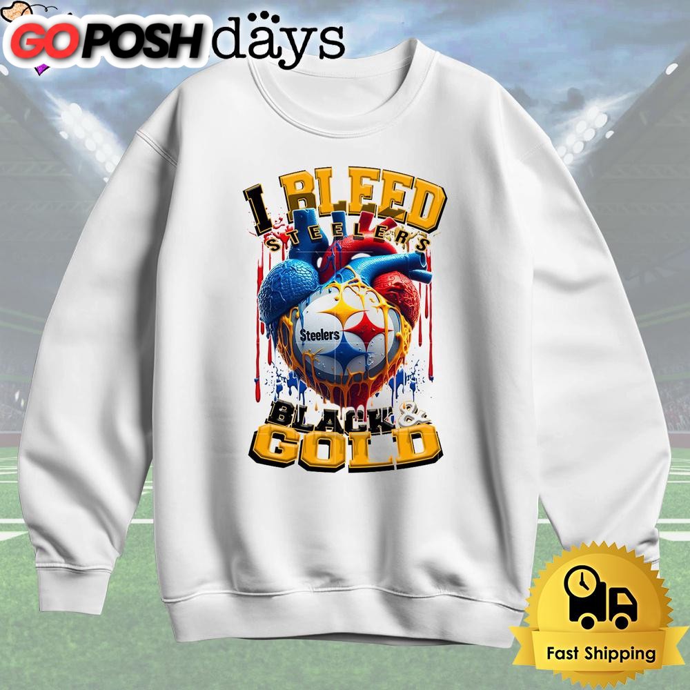 nfl-pittsburgh-steelers-i-bleed-black-gold-t-shirt-iw23pmim NFL Pittsburgh Steelers I Bleed Black Gold T Shirt
