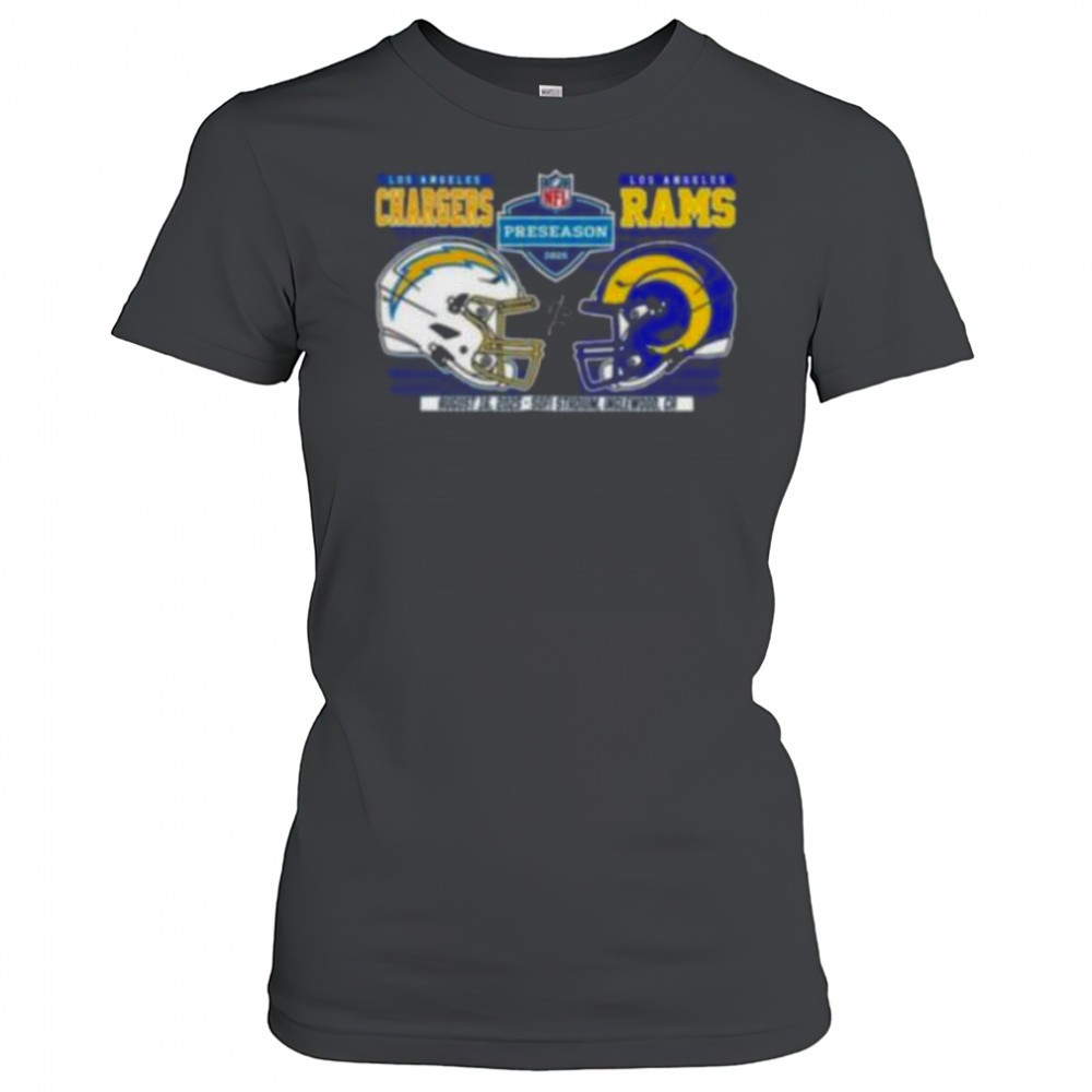 nfl-preseason-week-2-2025-los-angeles-chargers-vs-los-angeles-rams-dueling-helme-xrs8s8m0 NFL Preseason Week 2 2025 Los Angeles Chargers Vs Los Angeles Rams Dueling Helmet shirt