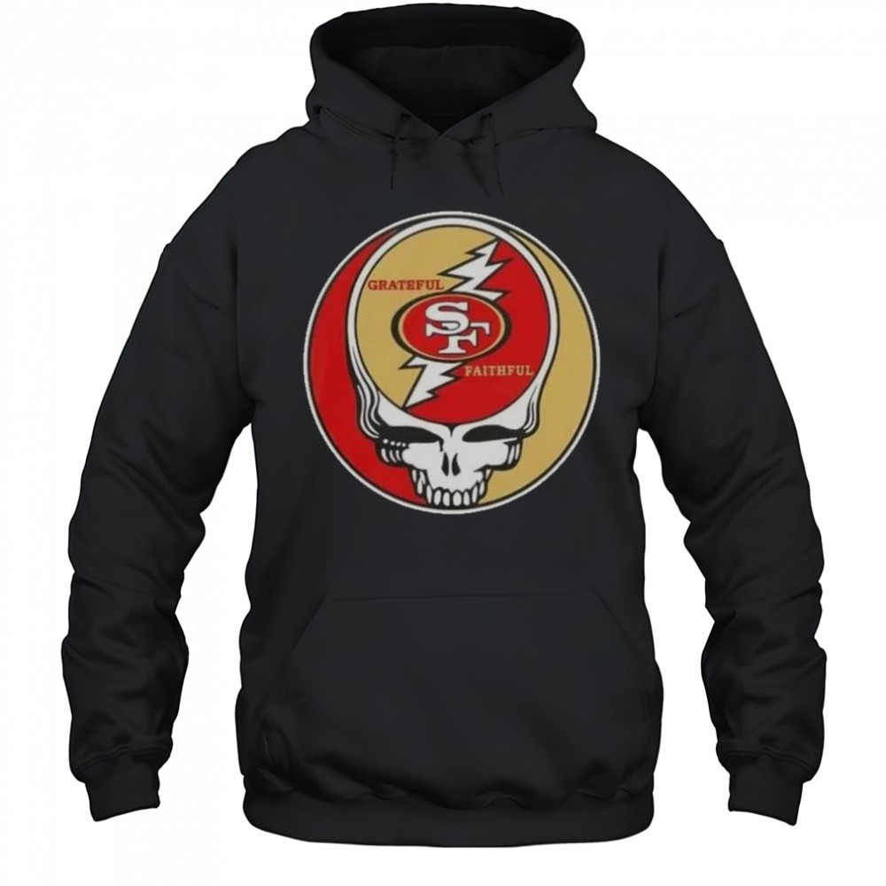 NFL San Francisco 49ers Niners Grateful Dead Stealie T-Shirt